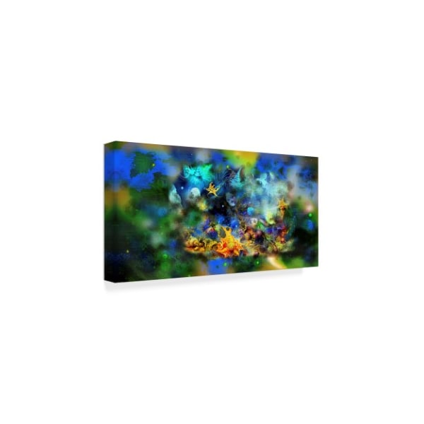 RUNA 'Underwater Evening' Canvas Art,12x24